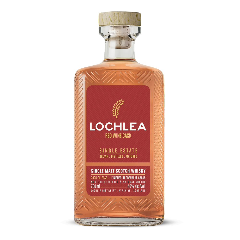 Lochlea Red Wine Cask 2025 Release Single Malt Scotch Whiskey 700ML