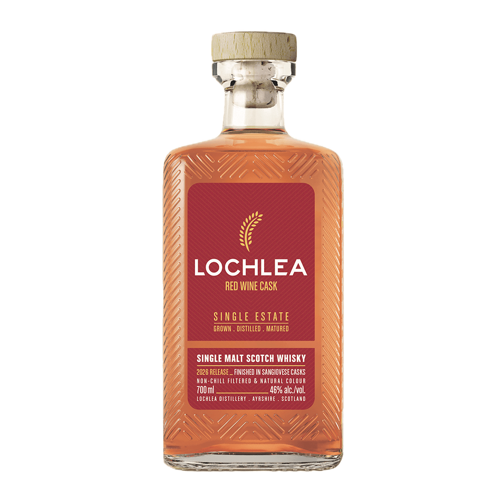 Lochlea Red Wine Cask 2026 Release Single Malt Scotch Whiskey 700ML